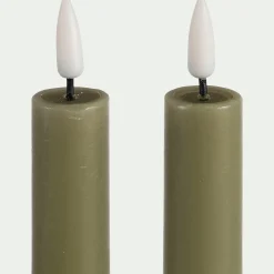 Chandelles à LED - vert