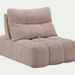 Chauffeuse avance - recule en tissu campo - beige