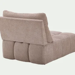 Chauffeuse avance - recule en tissu campo - beige