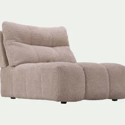 Chauffeuse avance - recule en tissu campo - beige