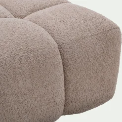 Chauffeuse avance - recule en tissu campo - beige