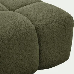 Chauffeuse avance - recule en tissu campo - vert cèdre