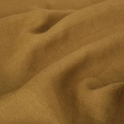 Chemin de table en lin lavé 50x150cm - brun alep