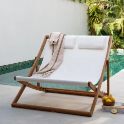 Chilienne double de jardin - écru