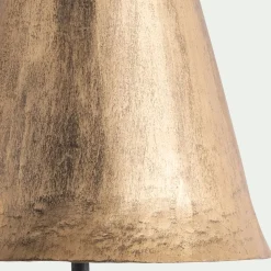 Cloche à suspendre en fer H11,5cm - doré