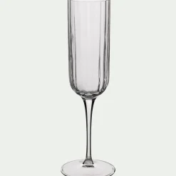 Coffret de 4 flûtes à champagne en cristallin 21cl - transparent