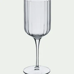 Coffret de 4 verres à pied en cristallin 40cl - transparent