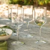 Coffret de 4 verres à pied en cristallin 40cl - transparent