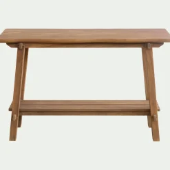 Console en teck recyclé L125xl37xH80cm - bois clair