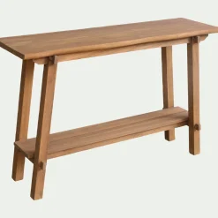 Console en teck recyclé L125xl37xH80cm - bois clair