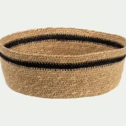 Corbeille à pain D25cm en jonc de mer - naturel