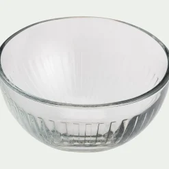 Coupe inclinée en verre D12cm - transparent