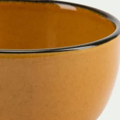 Coupelle apéritive en grès D8,5cm - jaune