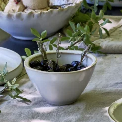 Coupelle en grès D11cm - beige alpilles