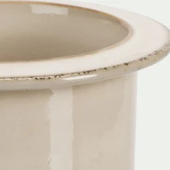 Coupelle en grès D12,2cm - blanc ventoux