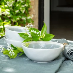 Coupelle en grès D17cm - bleu autan