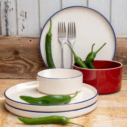 Coupelle en grès D15cm - rouge