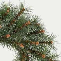 Couronne de Noël en pin artificiel - vert D45cm