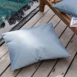 Coussin de jardin en tissu - bleu calaluna 70x70cm