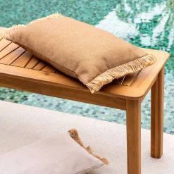 Coussin de jardin 30x50cm - jaune alep