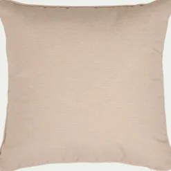 Coussin d'extérieur et intérieur déperlant 40x40cm - beige