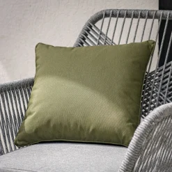 Coussin d'extérieur et intérieur déperlant 40x40cm - vert