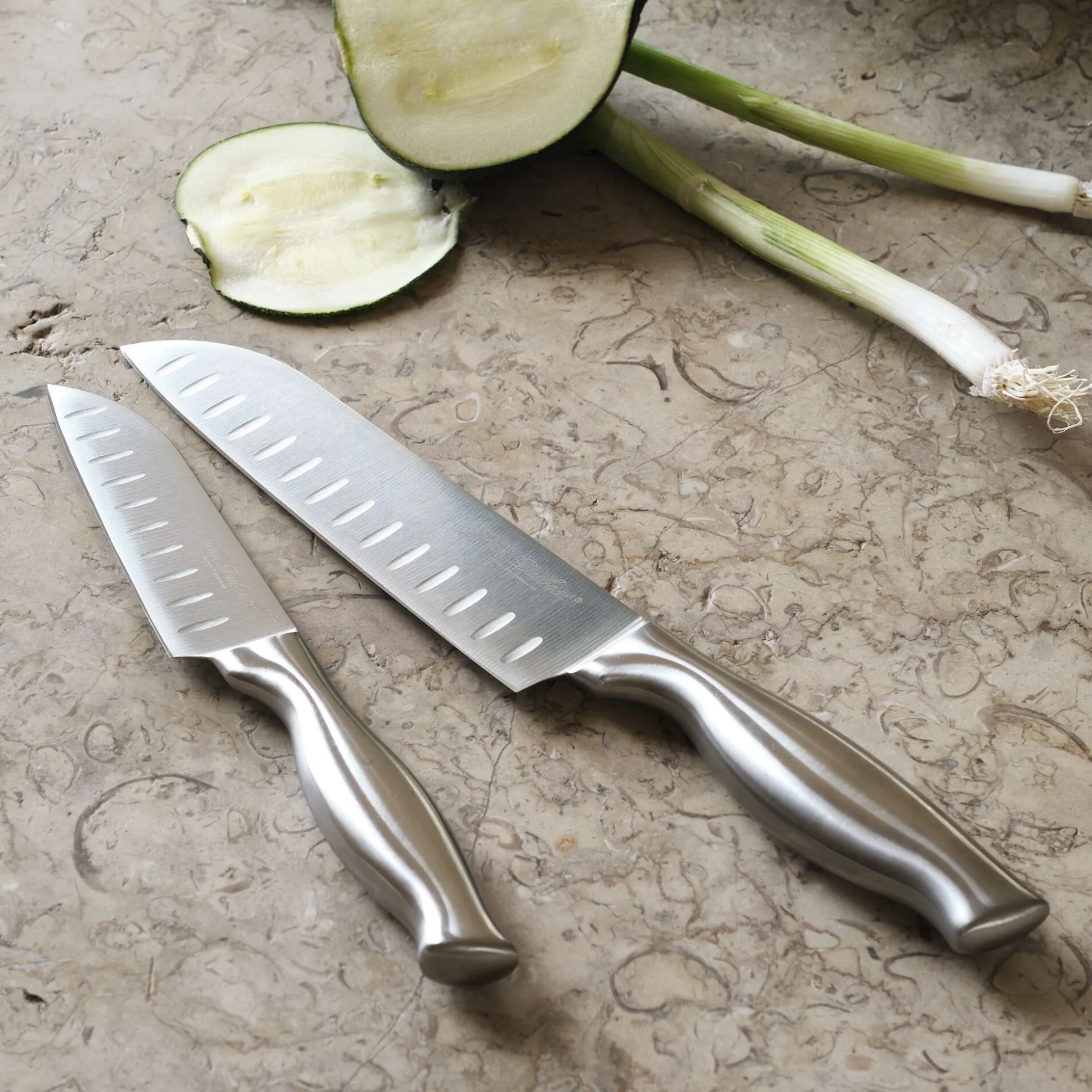 Couteau santoku en inox 25cm
