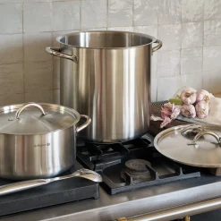 Couvercle en inox De Buyer - argenté D28 cm