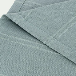 Couvre-lit tissé en coton 180x230cm - bleu calaluna