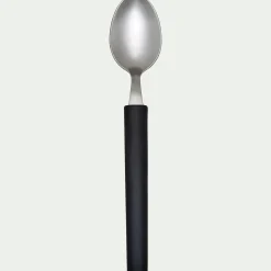 Cuillère à soupe en matière végétale 100% recyclable - noir