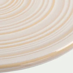 Dessous de plat en grès D21cm - blanc