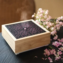 Diffuseur aromatique électrique en bambou