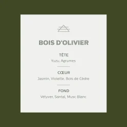 Diffuseur de parfum senteur Bois d'Olivier 100ml