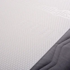 Double sommier tapissier Bultex à lattes - gris 180x200cm