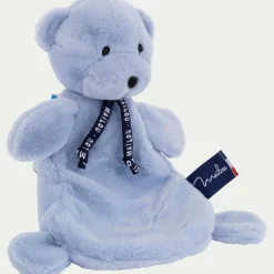 Doudou ours - bleu H23cm