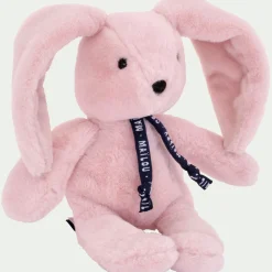 Doudou pantin lapin H23cm - rose