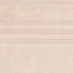 Drap de bain bouclette en coton - rose grège 100x150cm