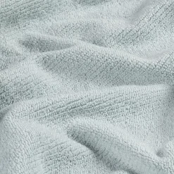 Drap de bain en bouclettes de coton bio - bleu 90x150cm