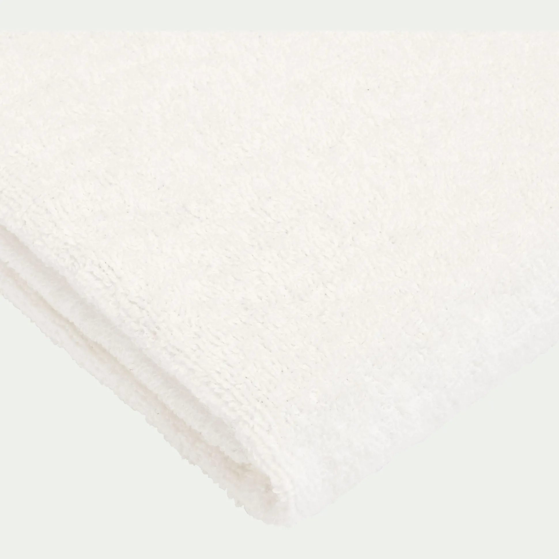 Drap de douche en coton - blanc ventoux 70x140cm
