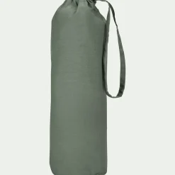 Drap housse en percale de coton 140x200cm B30cm - vert cèdre