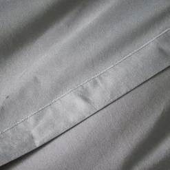 Drap plat en coton 270x300cm - gris restanque