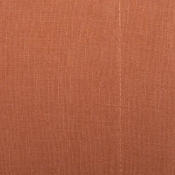 Drap plat en lin lavé 270x300cm - marron rustrel