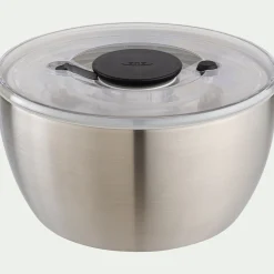 Essoreuse à salade en inox D26 cm - gris métallisé