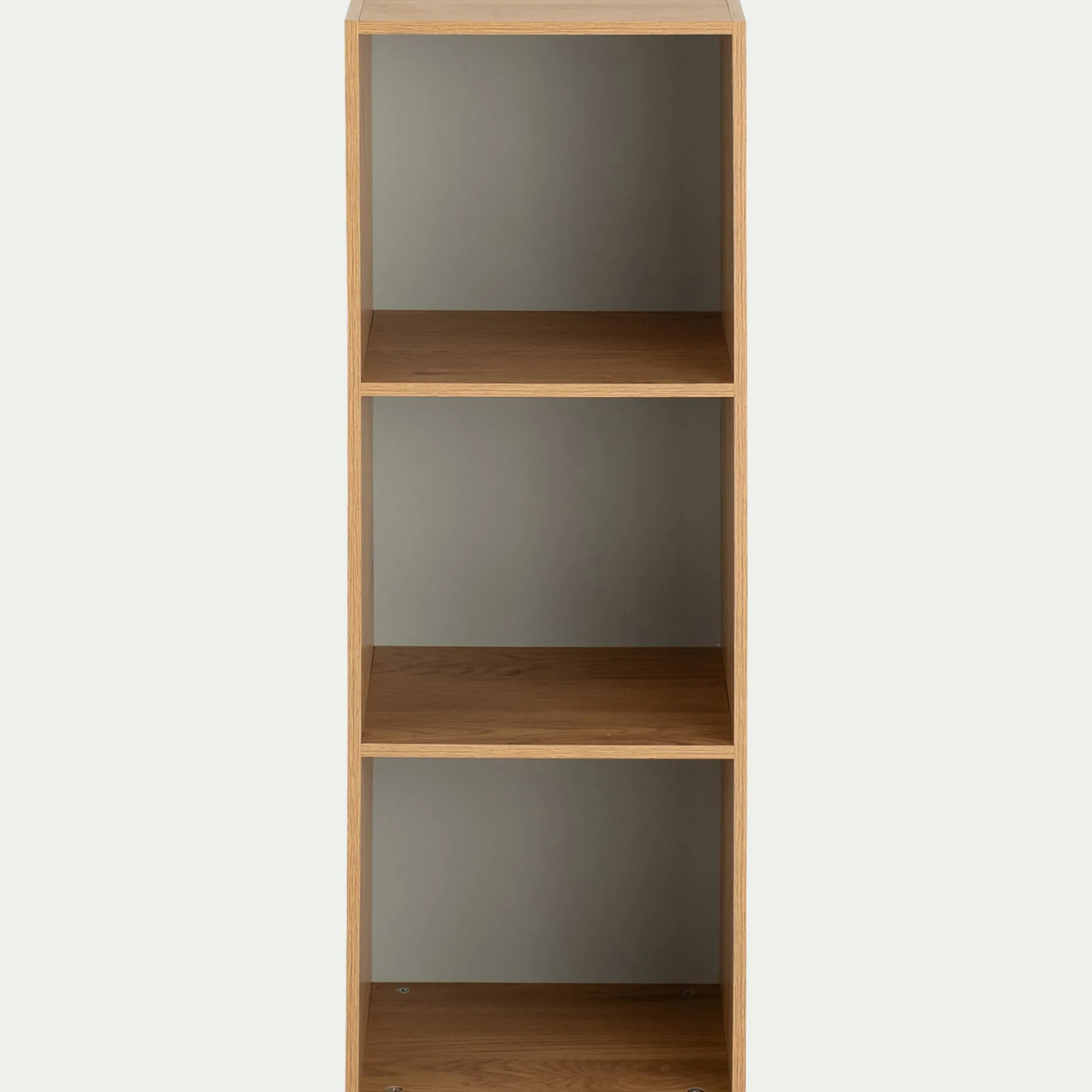 Etagère 3 cases en bois - bois clair