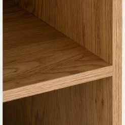 Etagère 2 cases en bois - bois clair