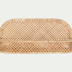Etagère murale en bambou - naturel L56xl14xH24cm