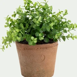 Eucalyptus artificiel en pot H45cm - vert