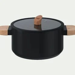 Faitout en aluminium D24cm - noir