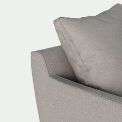 Fauteuil en tissu - gris borie
