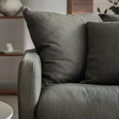 Fauteuil en tissu - vert cèdre